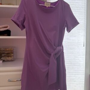 Sezane pippa short dress size M lavender